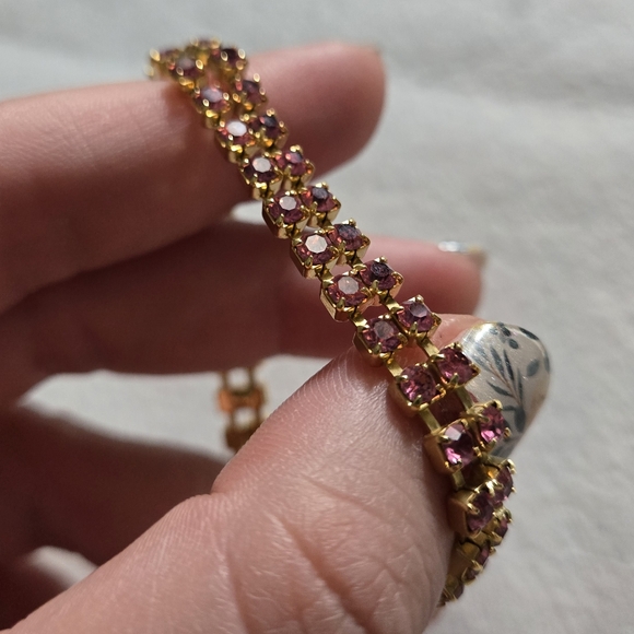 Vintage Double-Strand Bracelet - Picture 6 of 9